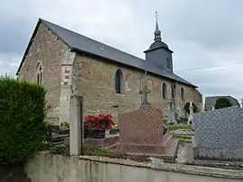 The church in La Romagne