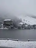 The old Hotel on the lake