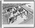 Lamolithic House Aerial Perspective (Paul Rudolph, Architect)