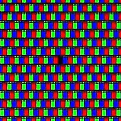 LCD (Triangular pixel geometry)