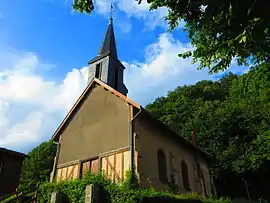 The church in Le Claon