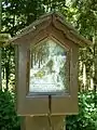 Shrine "Leixnertaferl" near Neustadt an der Donau in Lower Bavaria