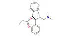 Chemical structure of Levopropoxyphene.