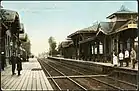 Brick structures of station of the beginning of 20th century