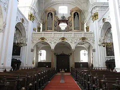 Organ loft