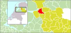 Location of Hasselt