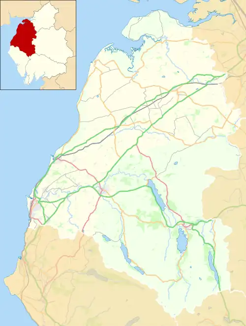 Crosscanonby is located in the former Allerdale Borough