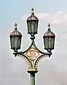 Street lamps on the bridge