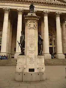 London Troops Memorial in 2013