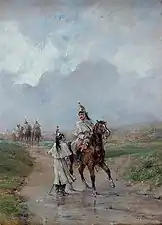 Dragoons on horseback, n.d., private collection