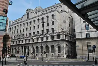 Midland Bank Headquarters, Poultry, London (1924)