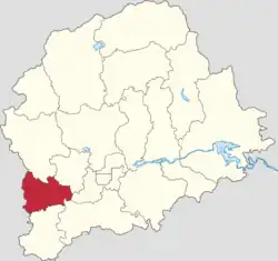 Location of Machangying Town within Pinggu District