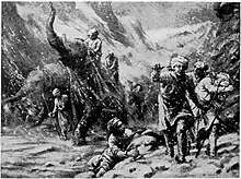 Disaster of Jayapala Army against Mahmud of Ghazni, due to a snowstorm.