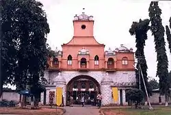 Main building of Sainik School at Korukonda