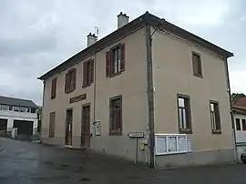 The town hall in Marcillat