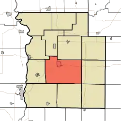 Location in Parke County