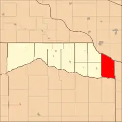 Location in Boyd County