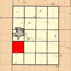 Location in Knox County