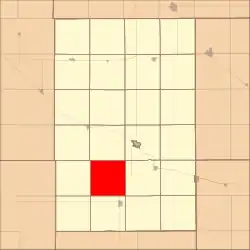 Location in Antelope County