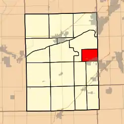 Location in Grundy County