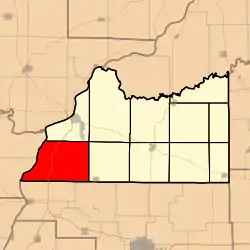 Location in Cass County