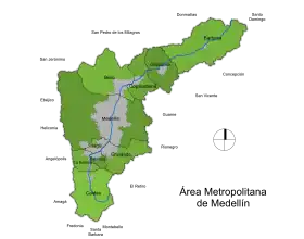 Metropolitan area of Medellin