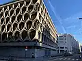 Extensions of the 1970s (left) and 1980s (right, by ELD Architects), rue du Marais / Broekstraat