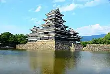 The keep and the moat.