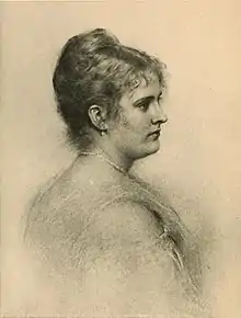 Portrait of Maud Howe, 1870s