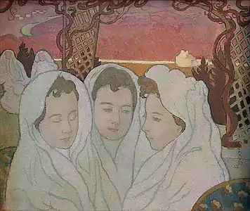 Triple Portrait of Marthe (1892)