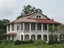 Former building of Banque du Congo Belge in Mbandaka