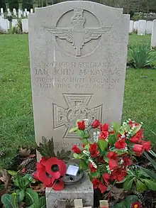 Grave of Sgt. Ian McKay