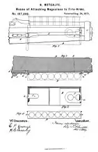 Means of Attaching Magazines to Fire-Arms, 1875