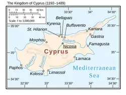 Cities of medieval Cyprus (1192–1489)