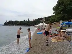 Beach in Medveja