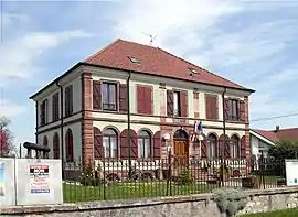 Town hall in Meroux.