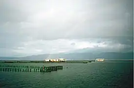 Traditional Barrier fishing traps