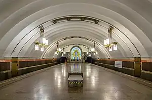 Ligovksky Prospekt Station Platform