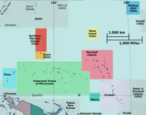 Abemama is located in Micronesia