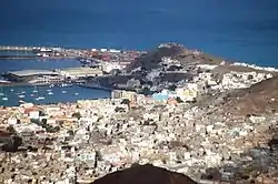 Mindelo from Monte Verde