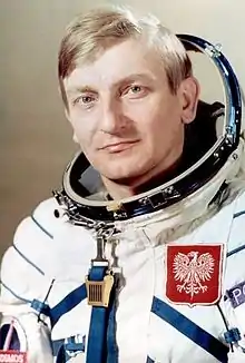 Mirosław Hermaszewski of Poland, the first Polish national in space (1978)