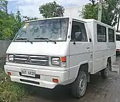 2020 Mitsubishi L300 FB (second facelift, Philippines). Note the raised cabin to accommodate the new 4N14 engine.