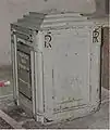 1944 Pattern wall box inside Mont Saint-Michel, Brittany