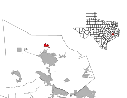 Location within Montgomery county