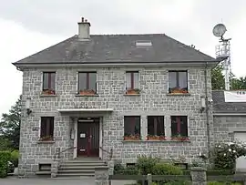 The town hall of Montreuil-sur-Ille