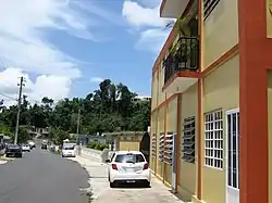 Maga Street in Morovis Norte