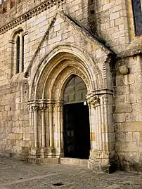 Monastery of Leça do Balio. Romanesque transitional to Gothic.