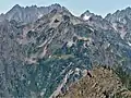 South aspect of Mt. Steel, centered(West Peak directly behind)