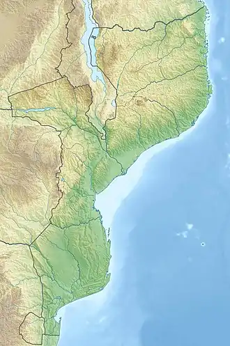 Mount Lico is located in Mozambique