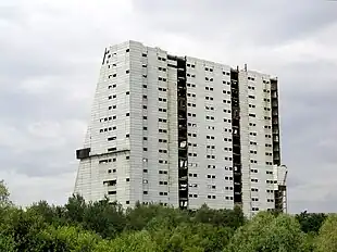 Ruin of Daryal-UM radar at Mukachevo Radar Station, Ukraine (2003)